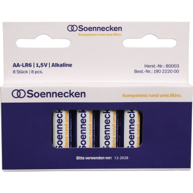 Batterie Soennecken LR6 Mignon/AA 7209526