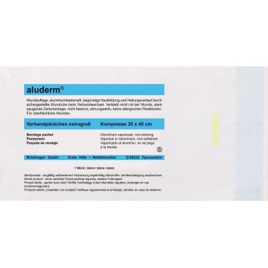 Verbandpäckchen Aluderm 6cmx3m 1003203 