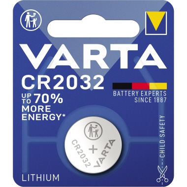Knopfzelle Varta CR2032 3V Lithium 