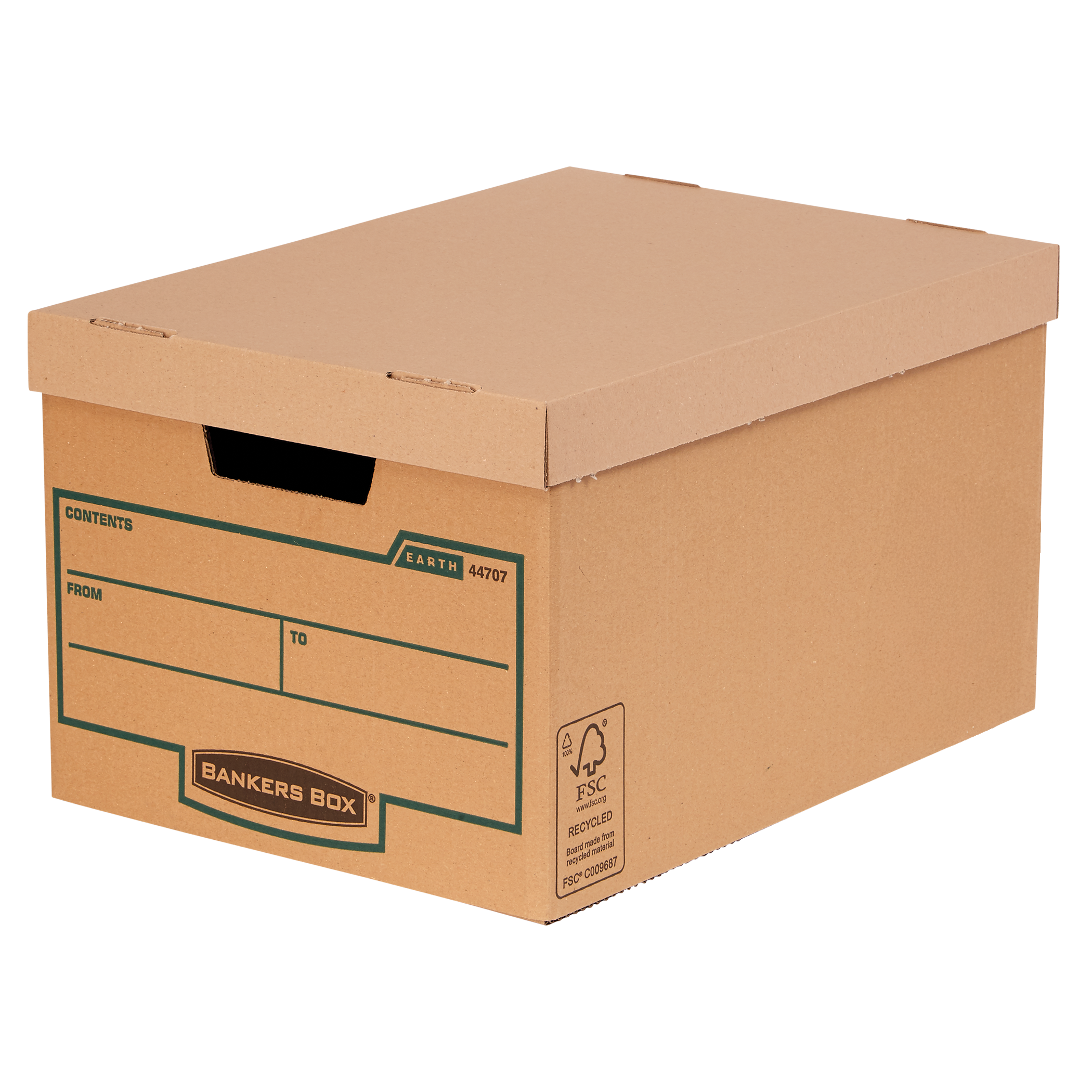 Archivbox 4470701 47x27x33,5cm braun inkl. Deckel