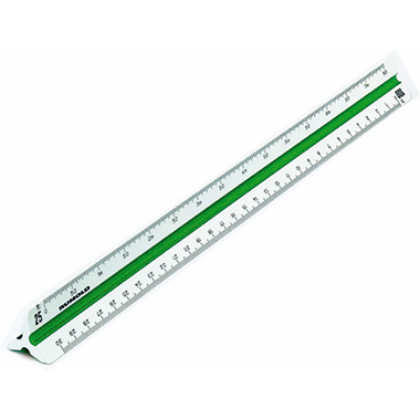 Dreikantmaßstab Rumold 150/4/30 Archit. Architekt, 1:100, 1:200, 1:250, 1:300, 1