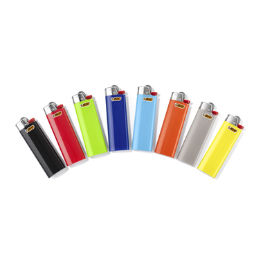 Feuerzeug BIC J26 Maxi Neutral 50er Tray Farbe Sortiert