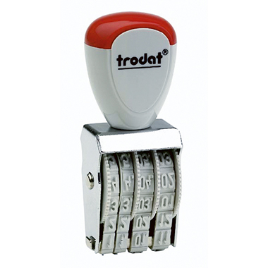 Datumbänderstemp.Trodat 1004 3mm Zahlen 