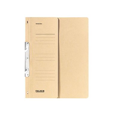 Einhakhefter  Falken A4 80000730 A4 cha. 1/2 Deckel, 250g, kaufm. Heftung