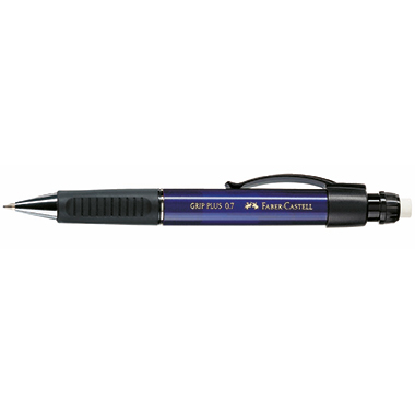 Druckbleistift Castell 1307 0,7mm blau Grip Plus