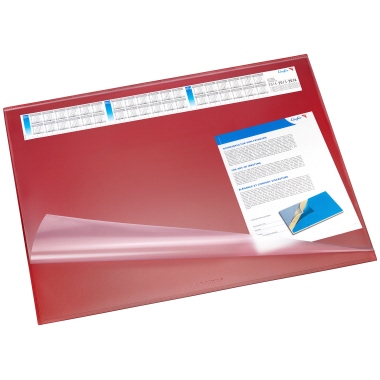 Schreibunterlage Läufer 49644 rot Synthos