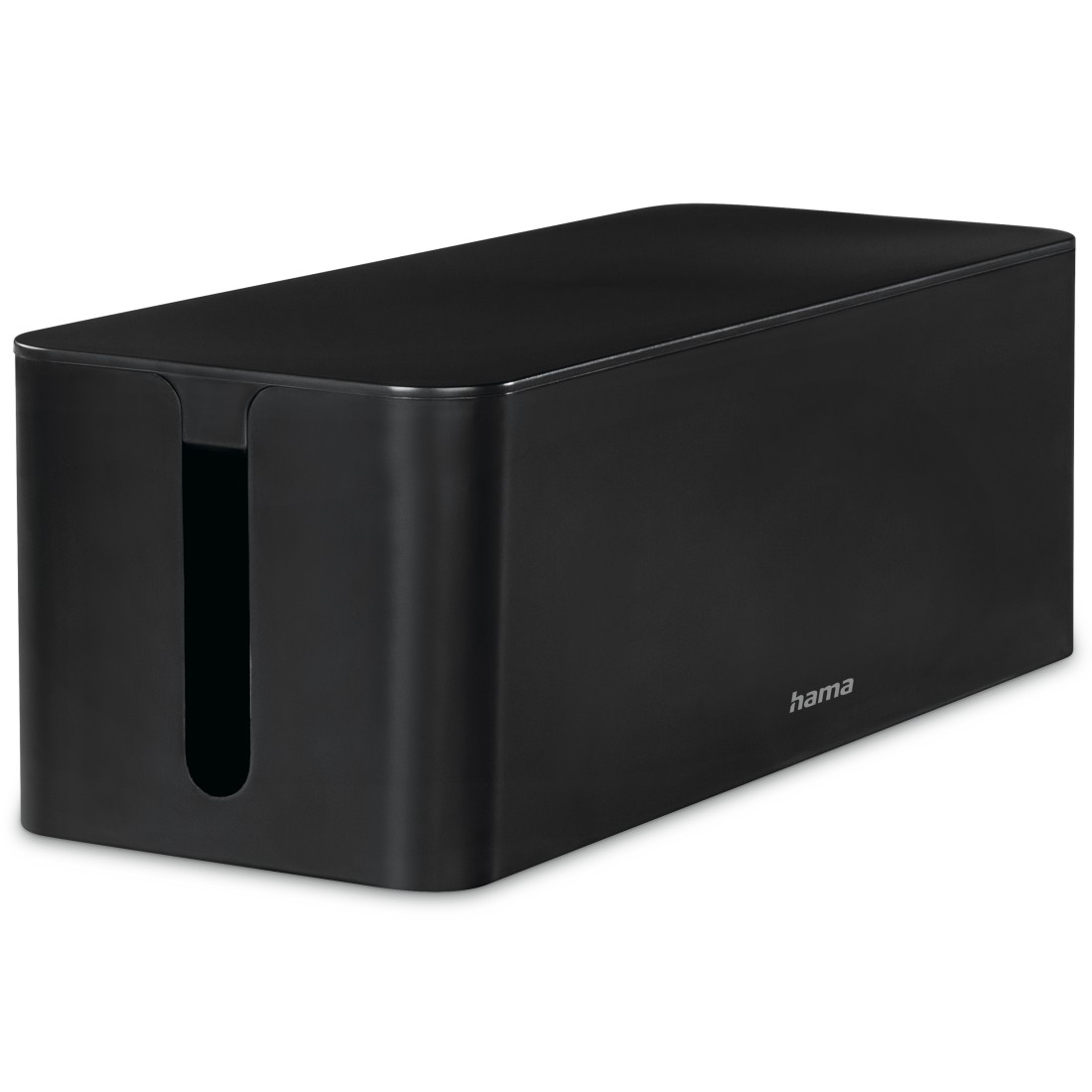 Kabelbox Maxi Hama 221012 Schwarz für Steckdosenleiste 40x15.6x13,5 cm