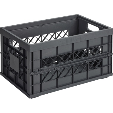 Klappbox the flap-line Helit H6180388 45l, Anthrazit