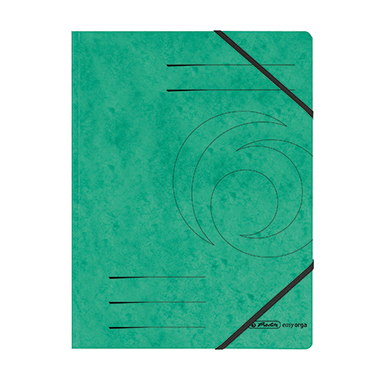 Eckspanner Herlitz 972471 A4 355g grün 
