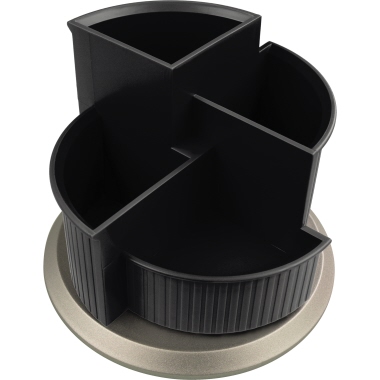 Stifteköcher Helit 62205 silver 