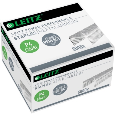 Heftklammer Leitz 5559 26/8 verzinkt 5.000stk/Pack