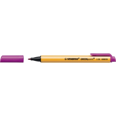 Faserschreiber STABILO® 6088 Greenp. lila 0,8mm
