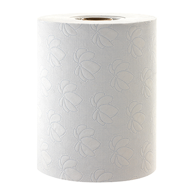 Handtuchrolle Lotus enMotion 2-lagig ws Tissue, Geprägt, 471110