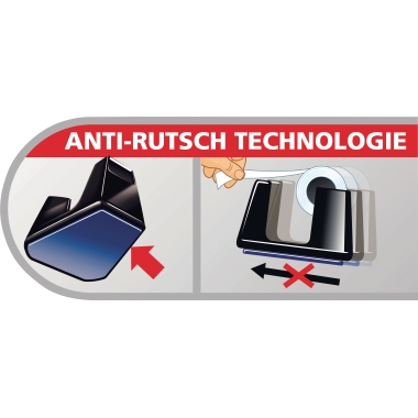 Tischabroller Tesa 53903 schwarz Smart ecoLogo 19mm x 33m