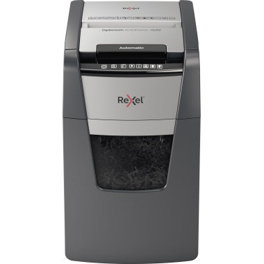 Aktenver. REXEL 2020150M P5 2x15mm 44L Auto Optimum Autofeed+ 150m schwarz