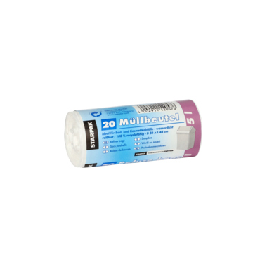 Müllbeutel 5L weiß 