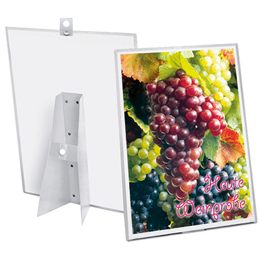 Plakatständer Veloflex 3404000 A4 PP Einschub Von Oben