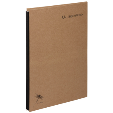 Unterschriftsmappe Pagna 44014 10F. 10 Fächer Pur Natur