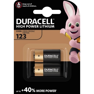 Batterie Duracell Photo 123 3V Dur020320