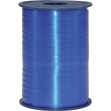 Ringelband 5mm x 500m blau Geschenkband, Kräuselband,