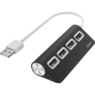 USB-A-Hub hama 4 Ports USB 2.0 
