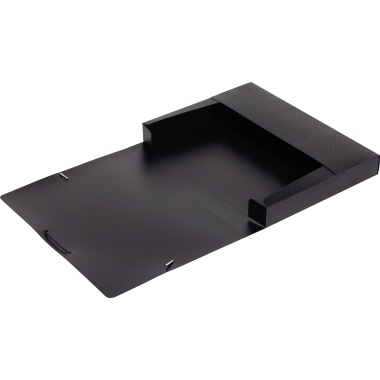Sammelbox Elba 400104371 A4 40mm schwarz Urban, Blickdicht, Pp