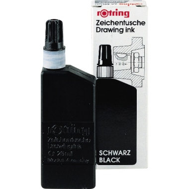 Zeichentusche Rotring 591017 schwarz 