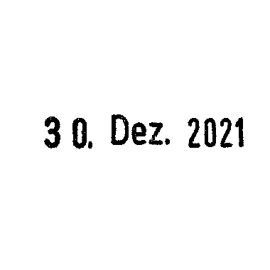 Datumbänderstempel Soennecken 4mm Buchstaben  Datumbänderstempel Soennecken 4mm Buchstaben