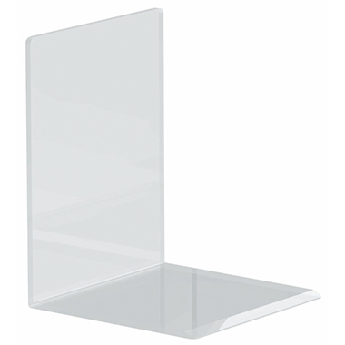 Buchstütze Maul 3513505 glasklar 10x10x13cm