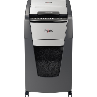 Aktenver. REXEL 2020300M P5 2x15mm 60L Auto Optimum Autofeed+ 300m schwarz