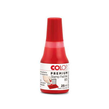 Stempelfarbe COLOP® Premium 801 rot 25ml