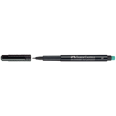 OHP-Marker Castell 1523 S schwarz Multimark, permanent, 0,4mm