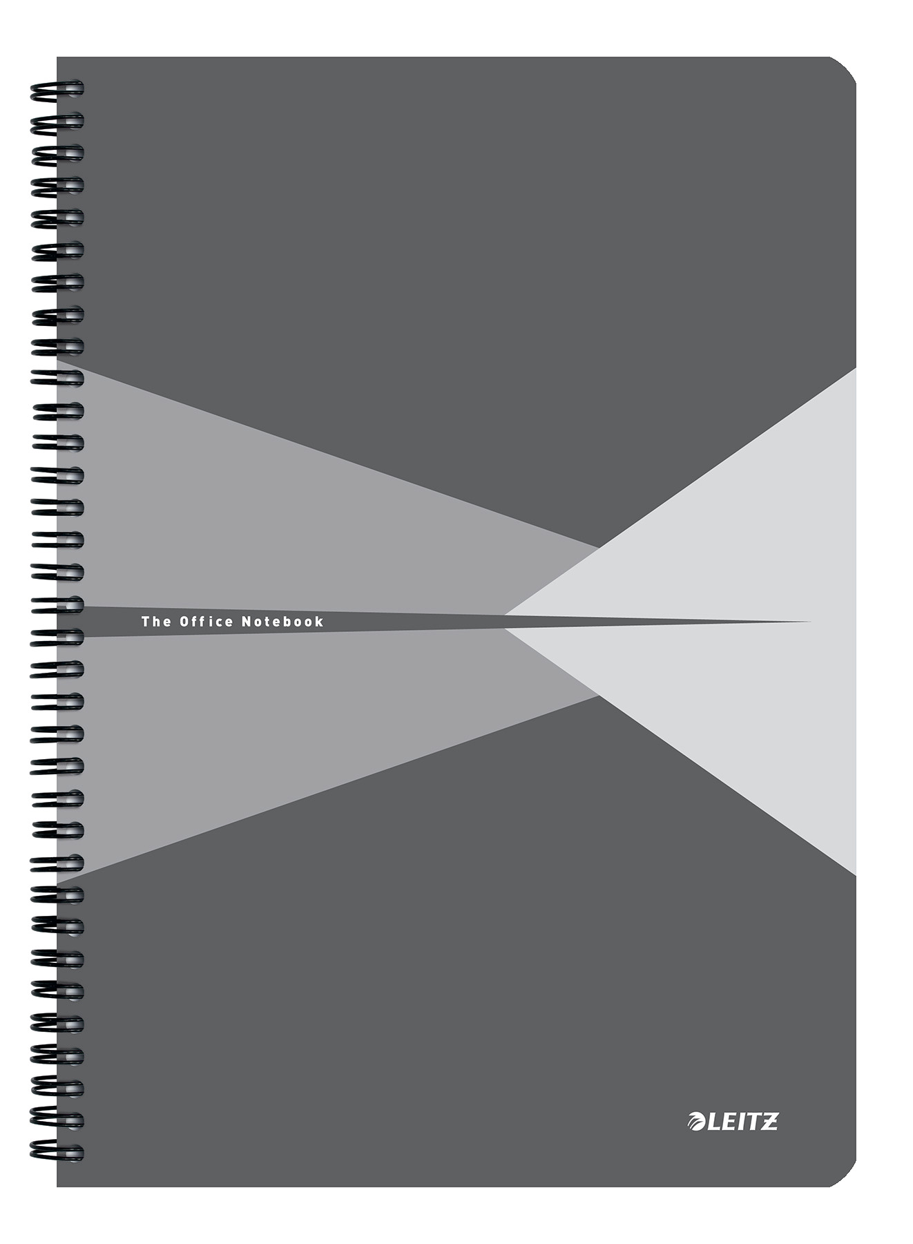 Collegeblock Leitz 4647 A4 kariert grau 90 Blatt