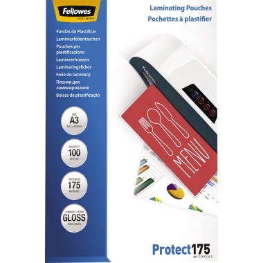 Folientasche Fellowes A3 175my glänz. 