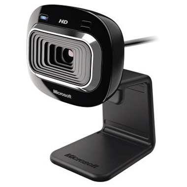 Webcam Microsoft LifeCam HD-3000 1280 x 720Pix 1mp schwarz