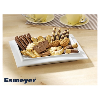 Gebäckschale Porzellan Bahlsen 92301 gro ß, 235x295x40mm