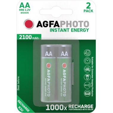 Akku AgfaPhoto AA HR06 1.2V 2100mAh 