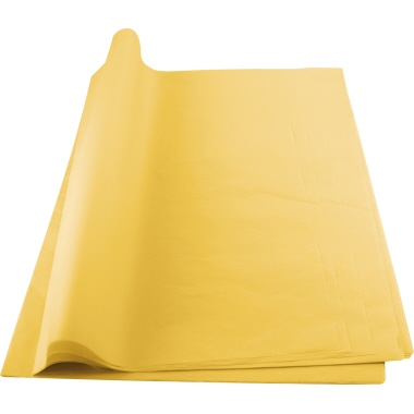 Seidenpapier 50x70cm 19g gelb 1065-01