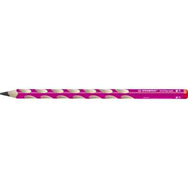 Bleistift Stabilo EASYgraph 322 HB pink für Rechtshänder