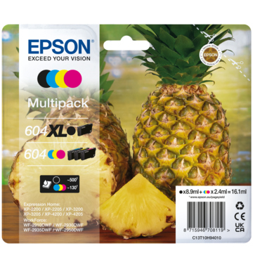 Tintenpatrone Epson 604XL Multipack