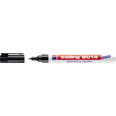 Labormarker Edding 8014 schwarz 1,0mm 