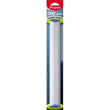 Lineal Maped 120030 30cm Aluminium 