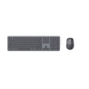 Tastatur-Maus Set Hama WKM-550 grau 00173065 Kabellos