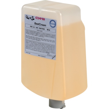 Seifencreme CWS 5467000 mild 500ml BestCream, cremefarben, blumiger Duft