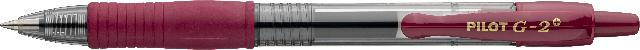 Gelschreiber Pilot G-2 Plus M dklrot 0,4mm