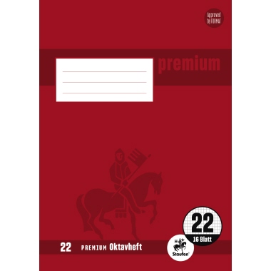 Oktavheft Staufen 10242 A6 32 Blatt kar. 