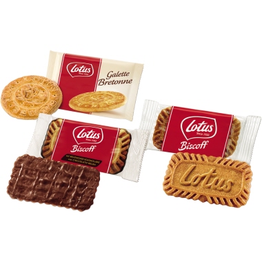 Gebäck Lotus Biscoff Luxe 3-Sorten 