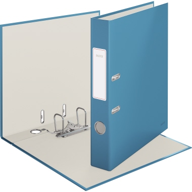 Ordner Leitz 1062 A4 50mm sanftes blau Active Cosy 180° Pappe laminiert Pp