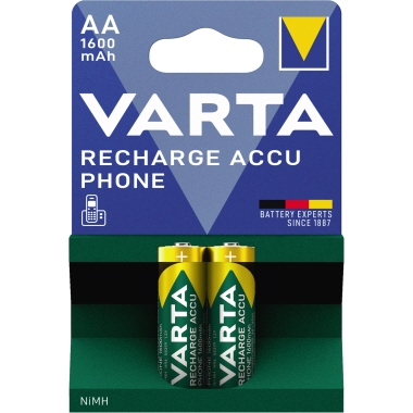Akku Varta Recharge Phone AA 1,2V 2 ST. 