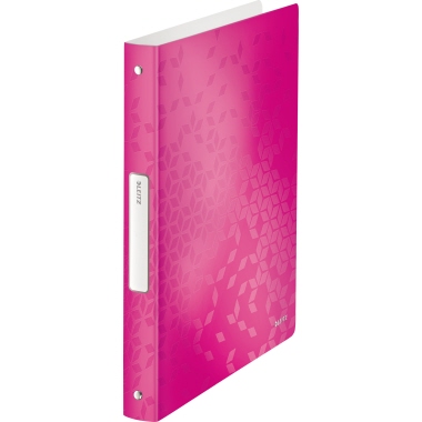Ringbuch Leitz Wow A4 25mm 4R pink metallic